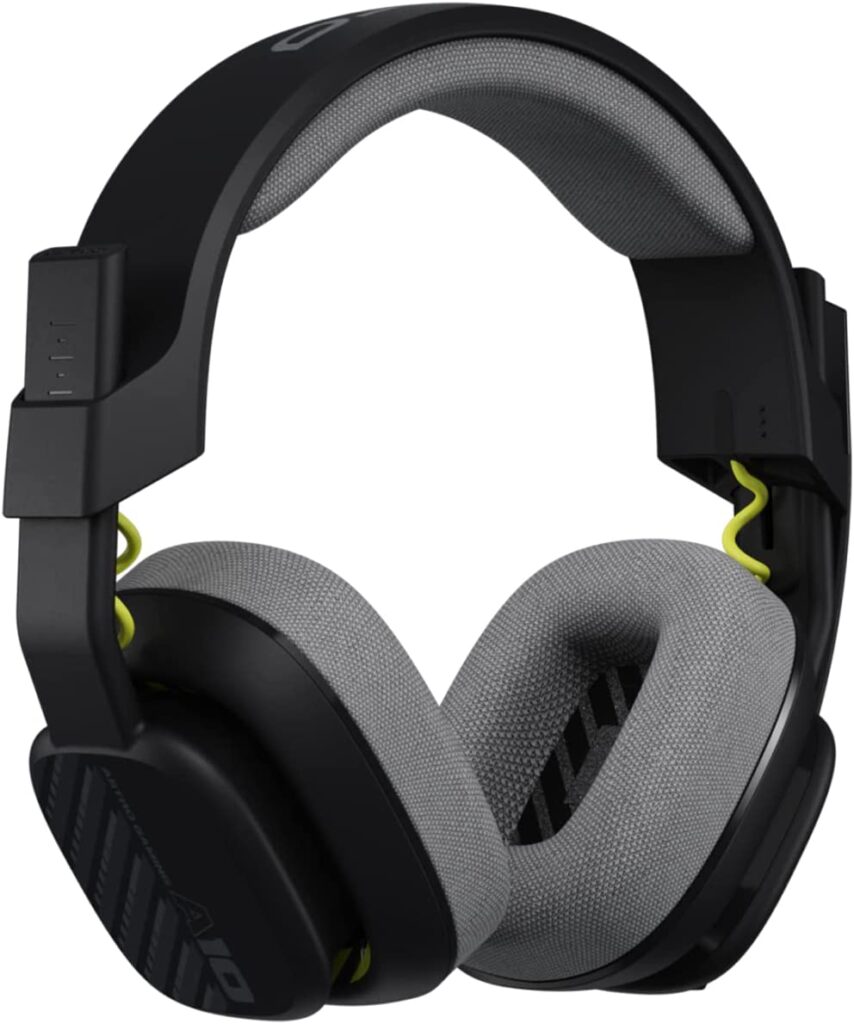 Astro A10 Gaming Headset Gen 2 wired in black grey and green