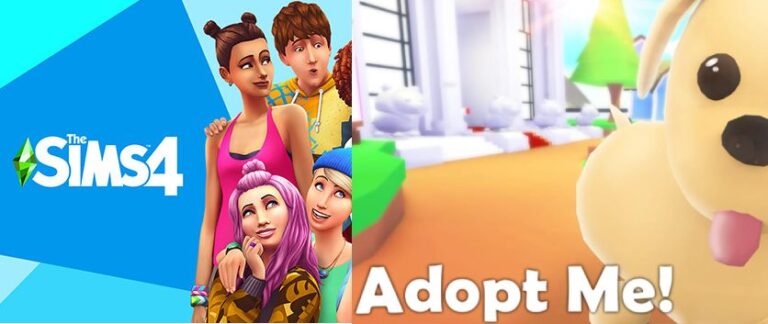 Adopt Me vs Sims